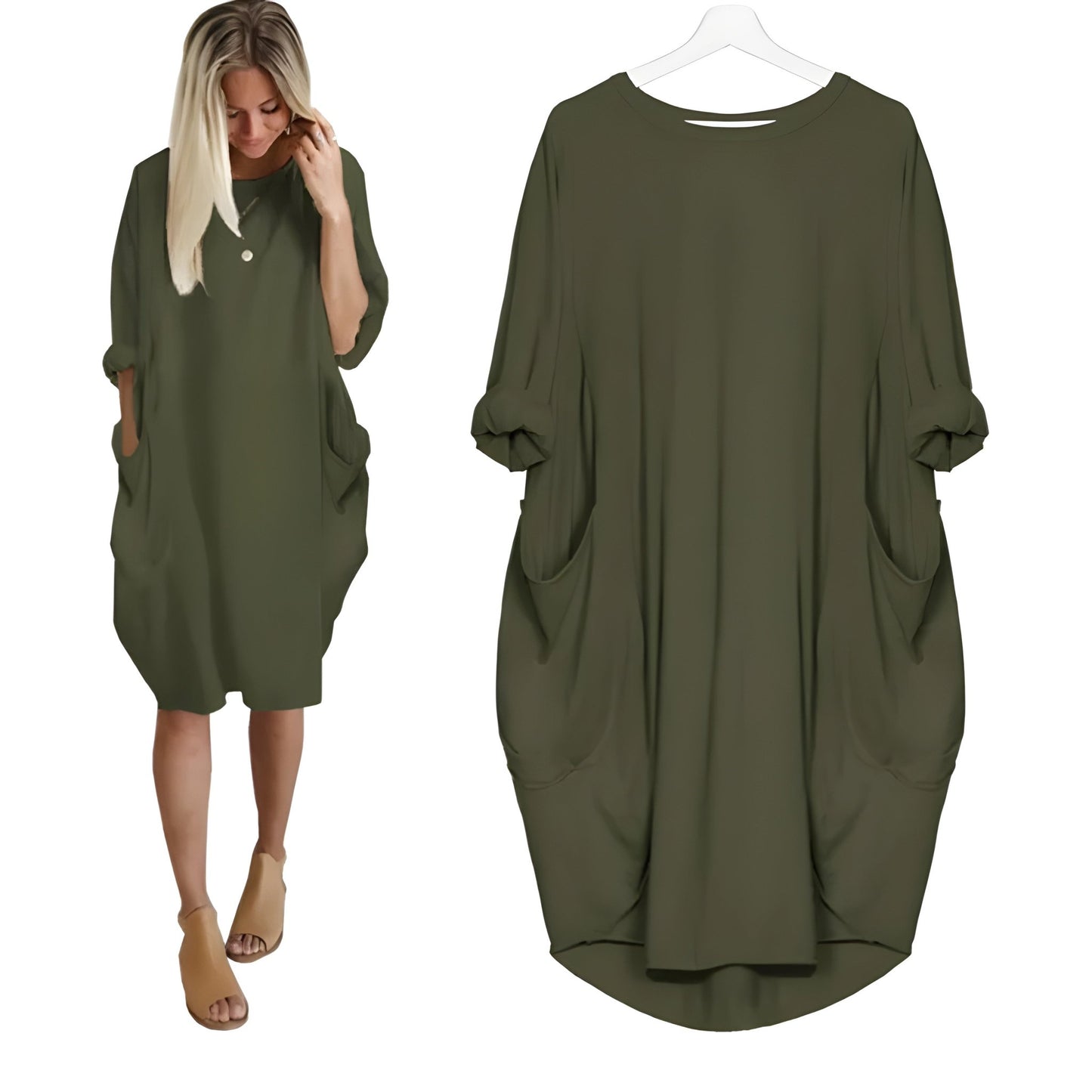Saphira™ | Elegante Zwierige Jurk - Civora